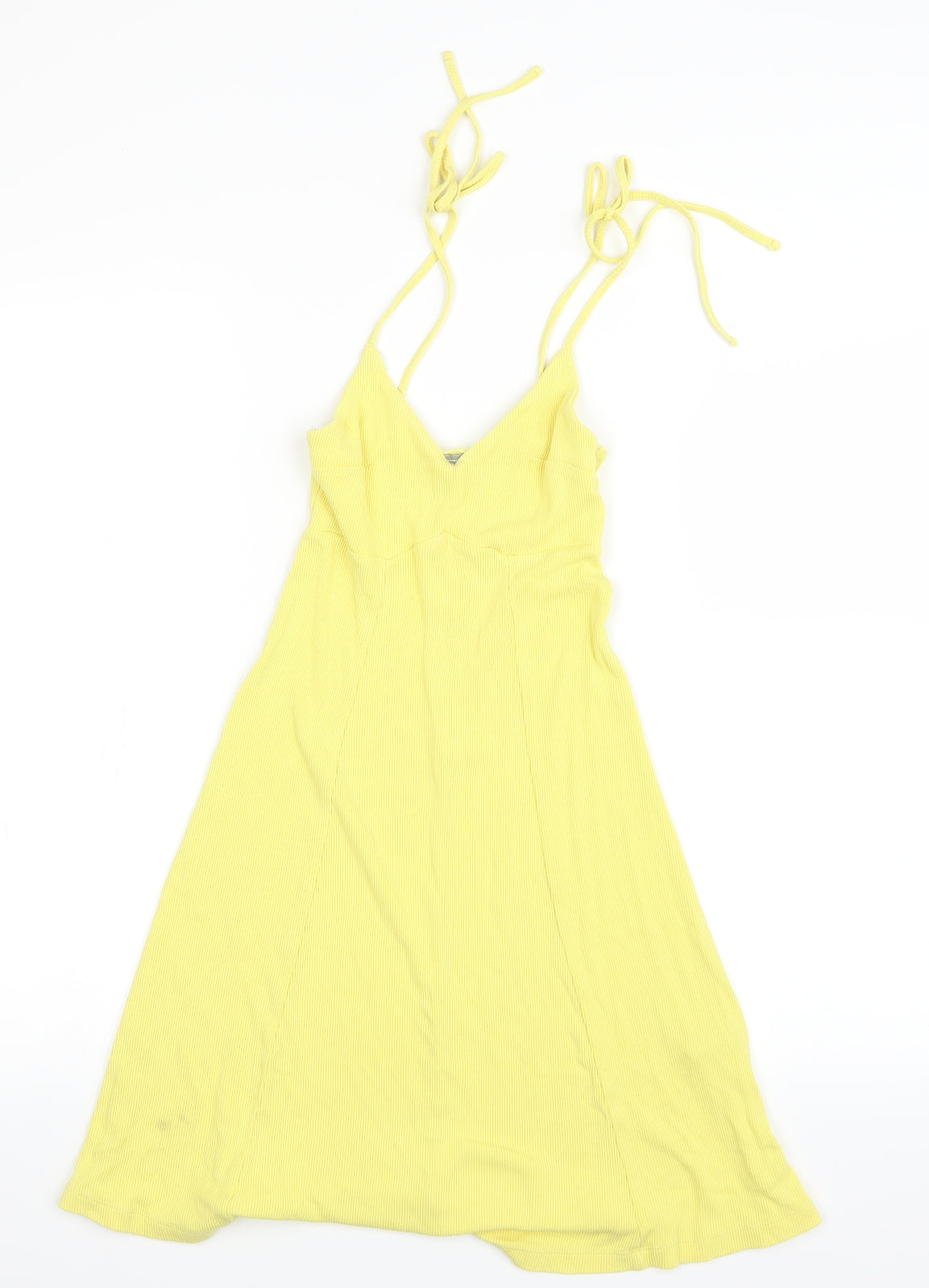 ASOS Womens Yellow   A-Line  Size 8