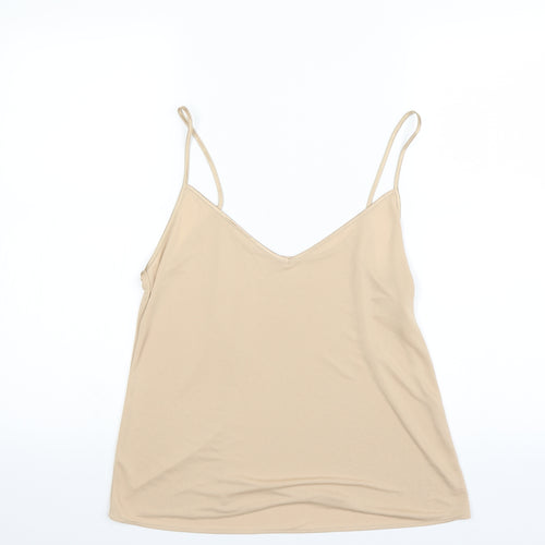 Marks and Spencer Womens Beige   Basic Tank Size M