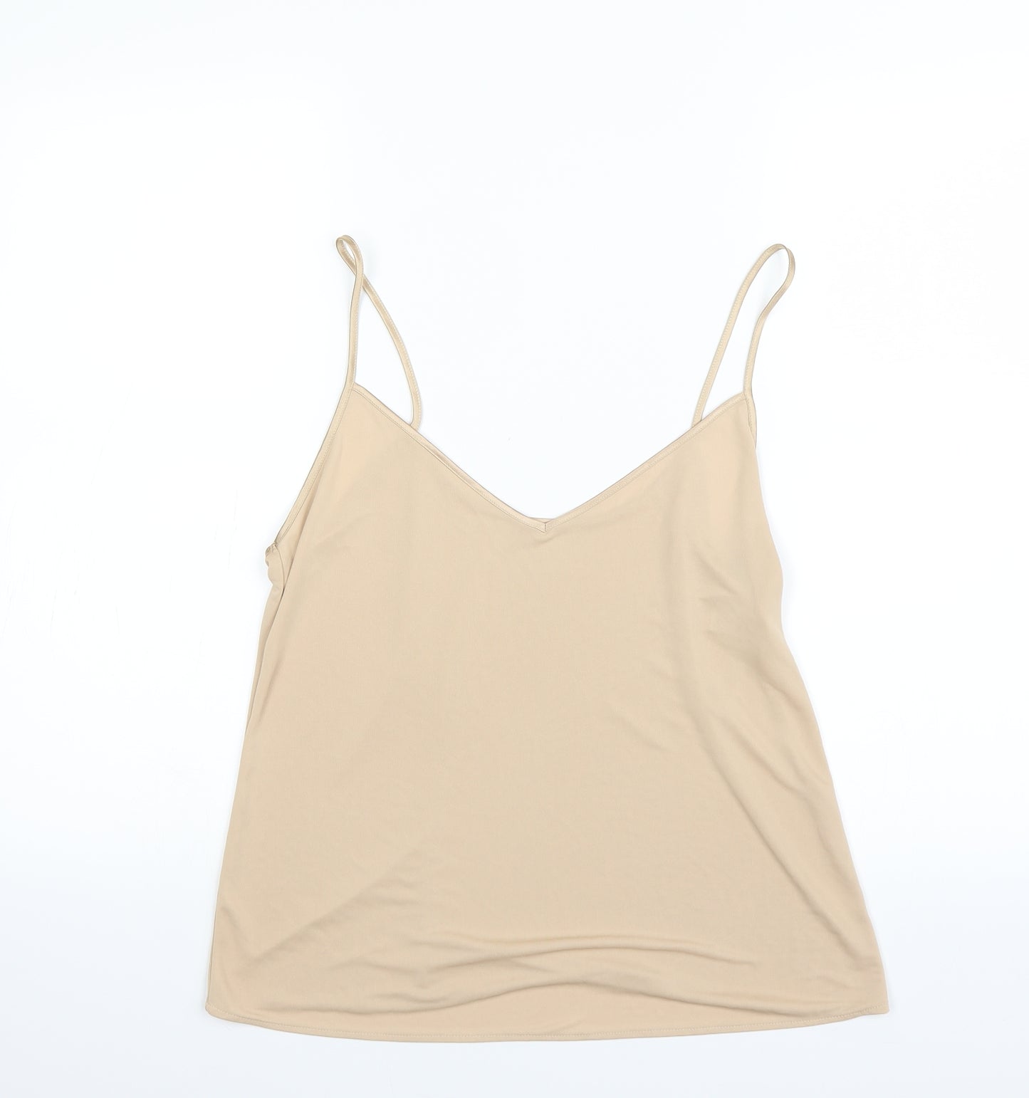 Marks and Spencer Womens Beige   Basic Tank Size M
