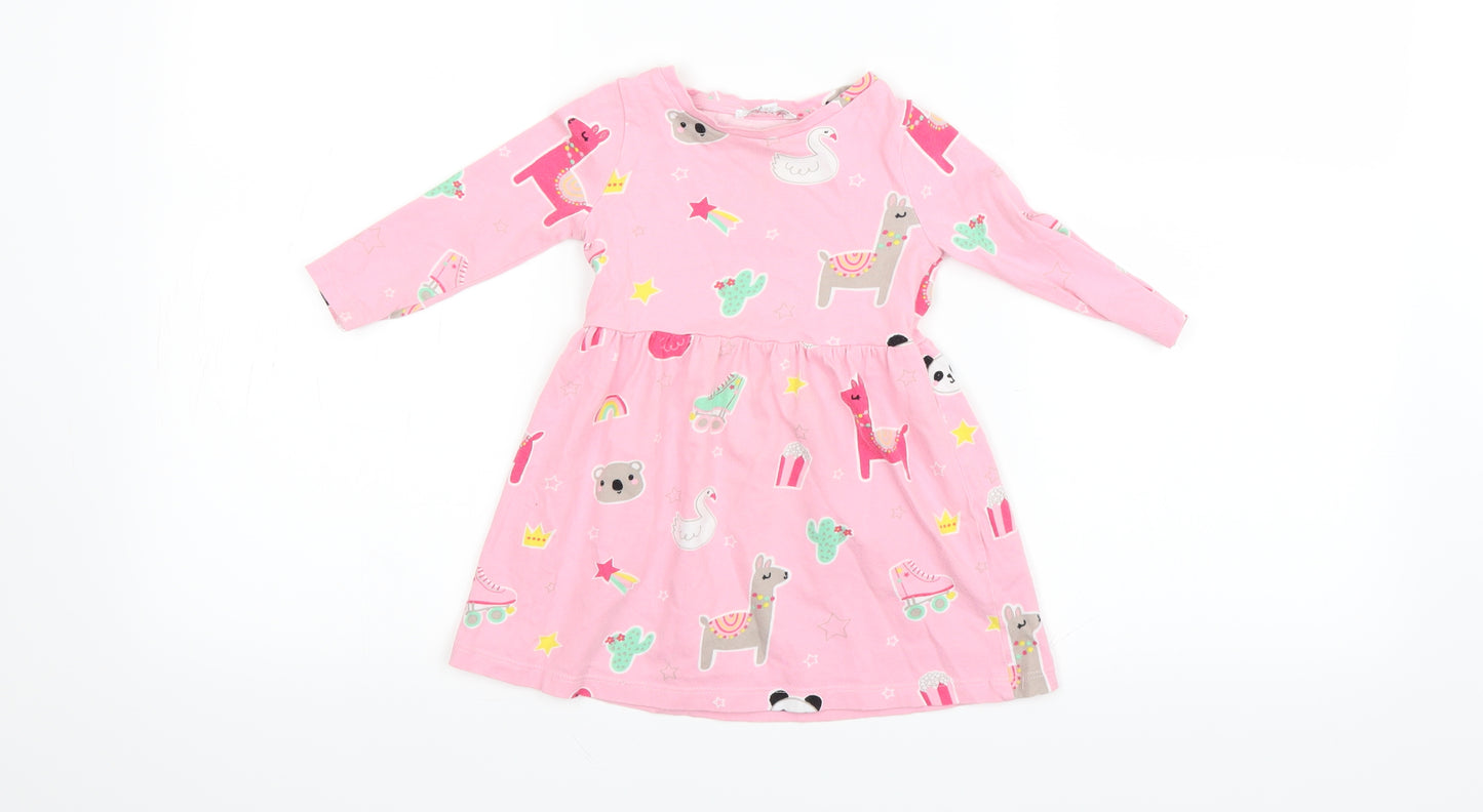BlueZoo Girls Pink   A-Line  Size 12-18 Months