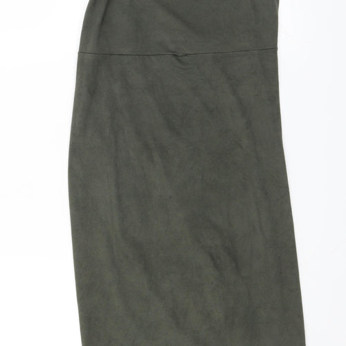 PRETTYLITTLETHING Womens Green   A-Line  Size 10