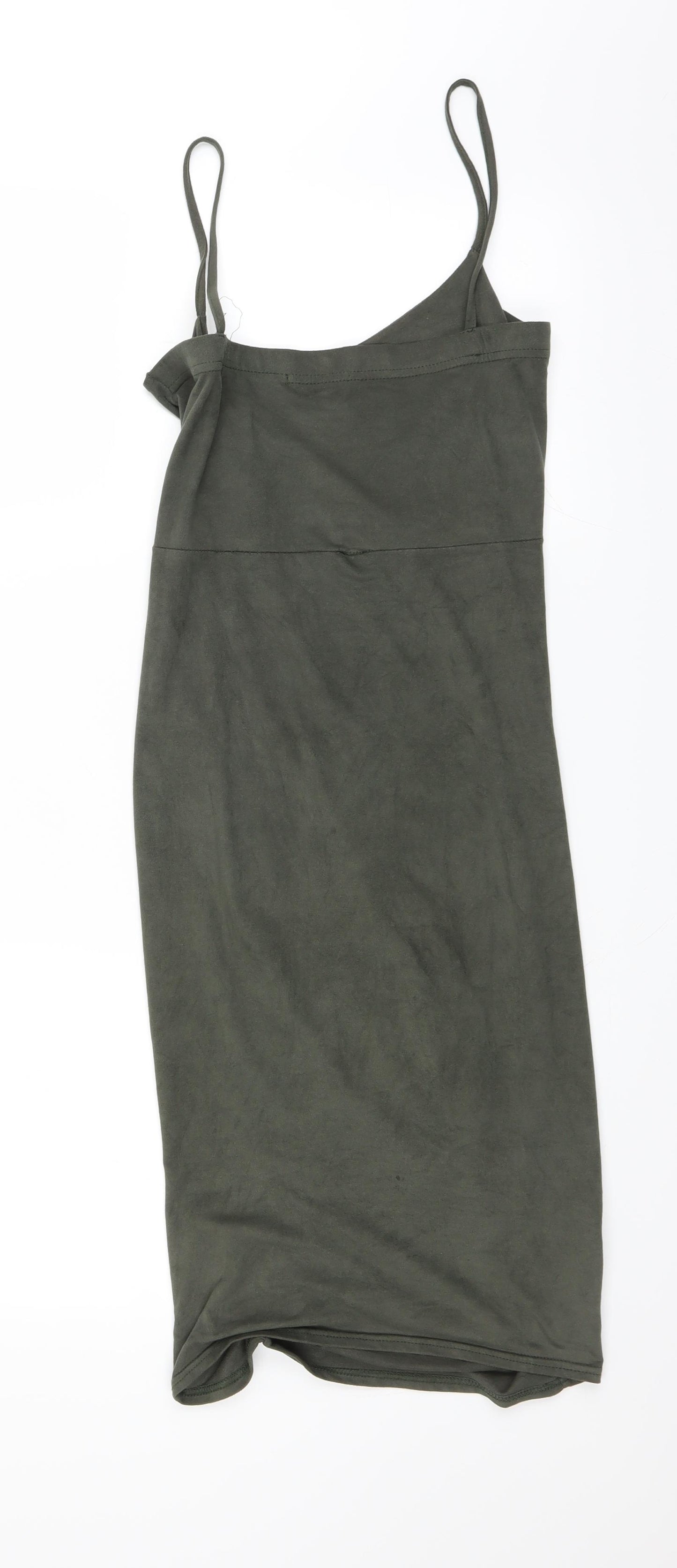 PRETTYLITTLETHING Womens Green   A-Line  Size 10