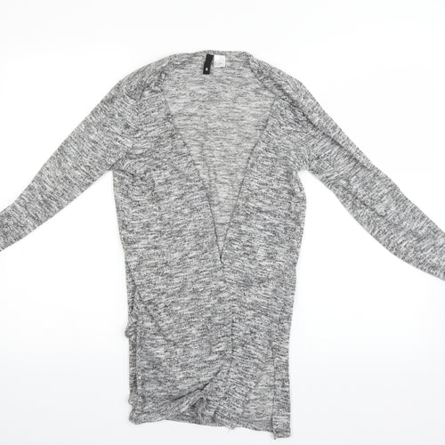 H&M Womens Grey   Cardigan Jumper Size S