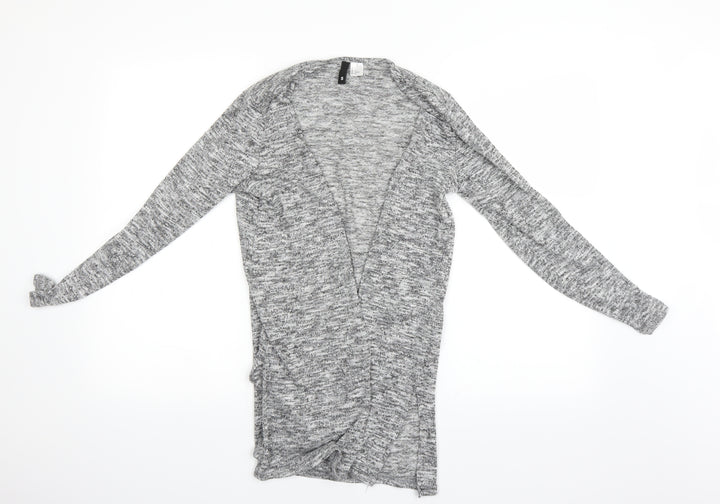 H&M Womens Grey Cardigan Jumper Size S