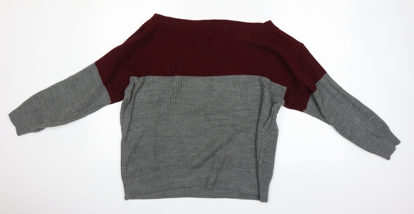 Be Jealous Mens Grey   Pullover Jumper Size 2XL