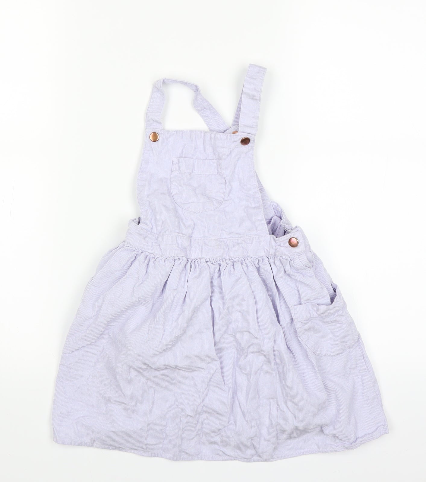 tu  Girls Purple   Dungaree One-Piece Size 4 Years