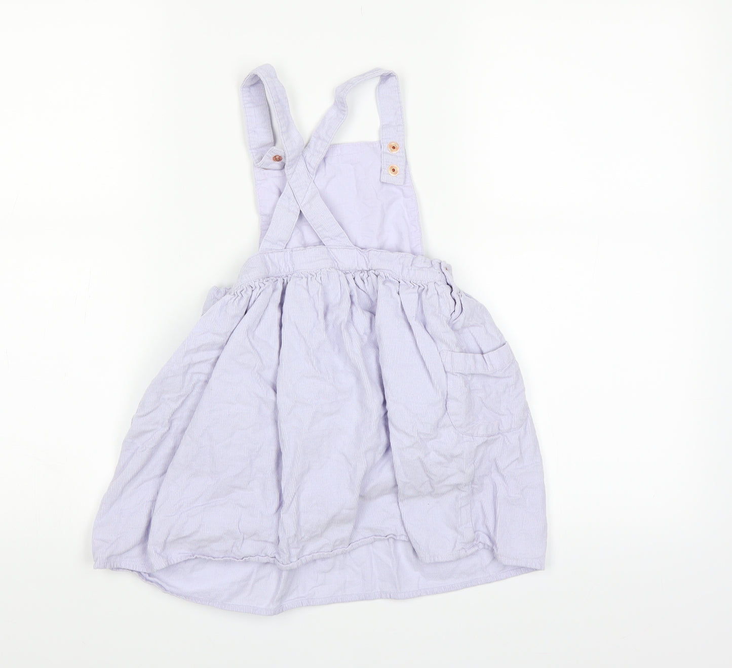 tu  Girls Purple   Dungaree One-Piece Size 4 Years
