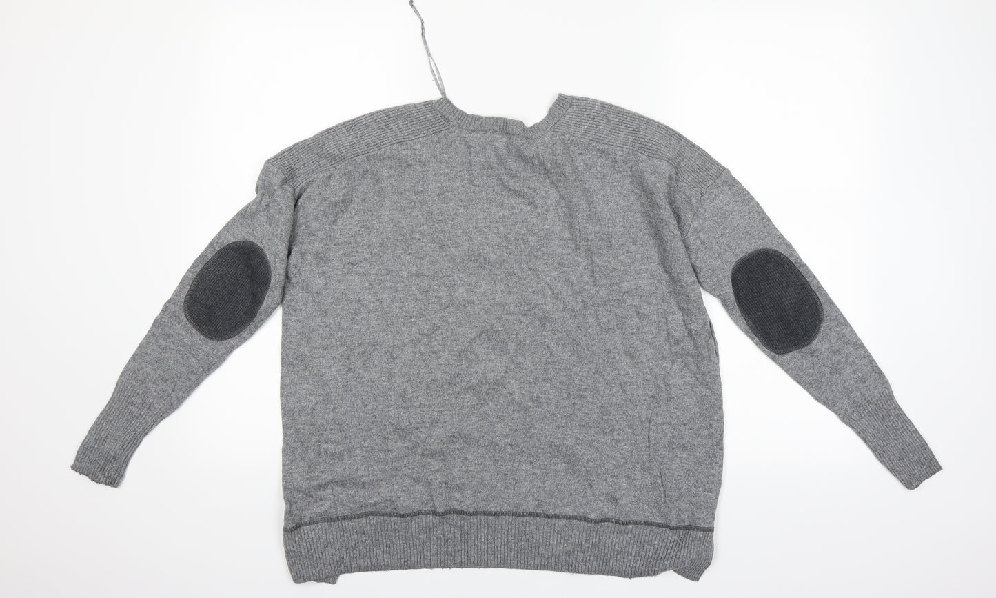River Island Womens Grey   Pullover Jumper Size 8