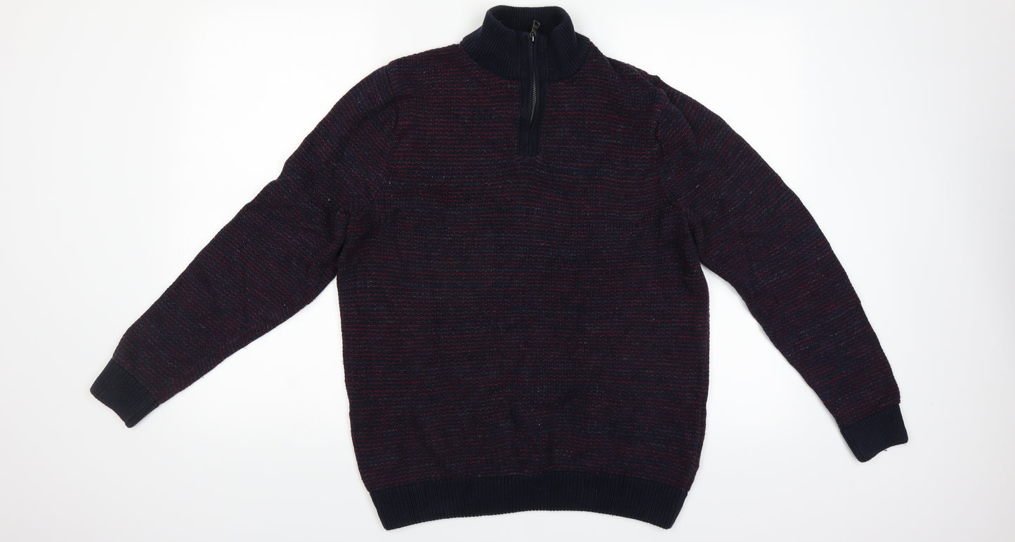 Marks and Spencer Mens Multicoloured   Pullover Jumper Size M