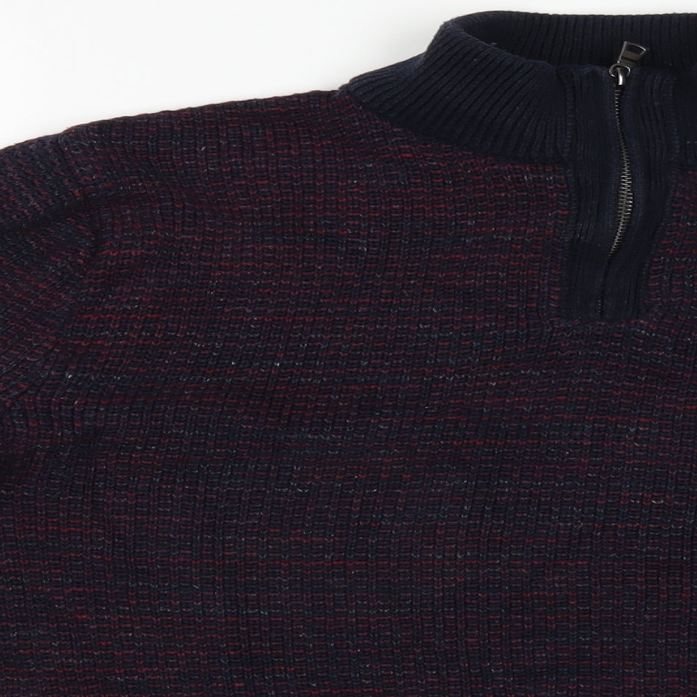 Marks and Spencer Mens Multicoloured   Pullover Jumper Size M