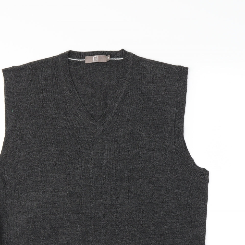 F&F Mens Grey   Vest Sweatshirt Size M