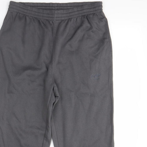 Cotton Traders Mens Grey   Jogger Trousers Size L L28 in