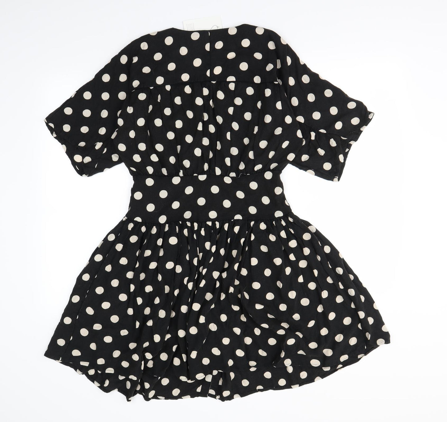ASOS Womens Black Polka Dot  Mini  Size 6