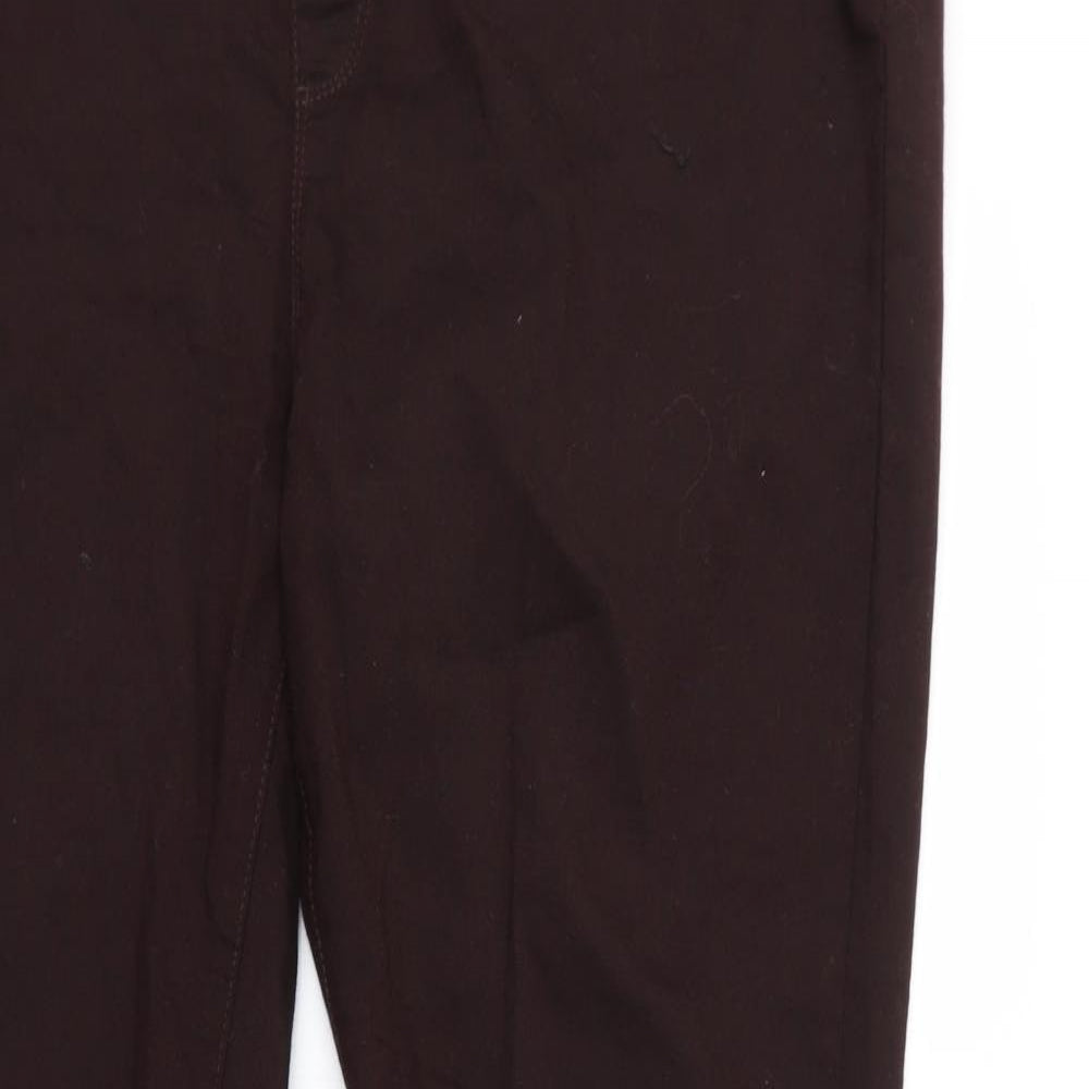 Dorothy Perkins Womens Brown   Skinny Jeans Size 20 L31 in