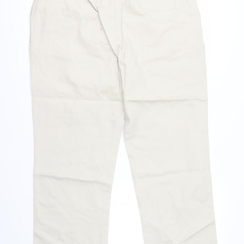 Cotton Traders Mens Beige   Dress Pants Trousers Size S L30 in