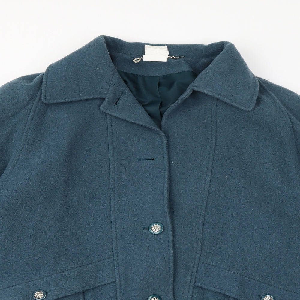 Preworn Womens Green   Jacket Coatigan Size 20