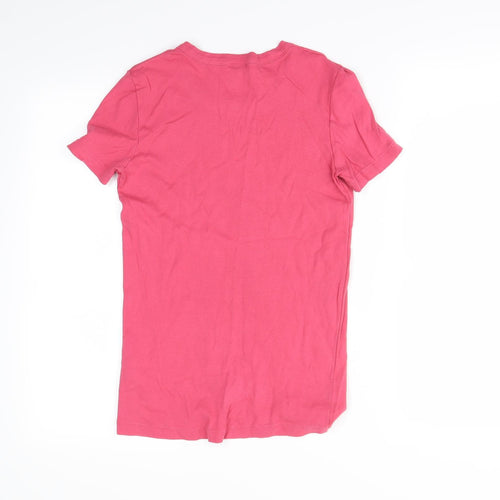 Petit Bateru Womens Pink   Basic T-Shirt Size M