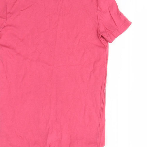 Petit Bateru Womens Pink   Basic T-Shirt Size M