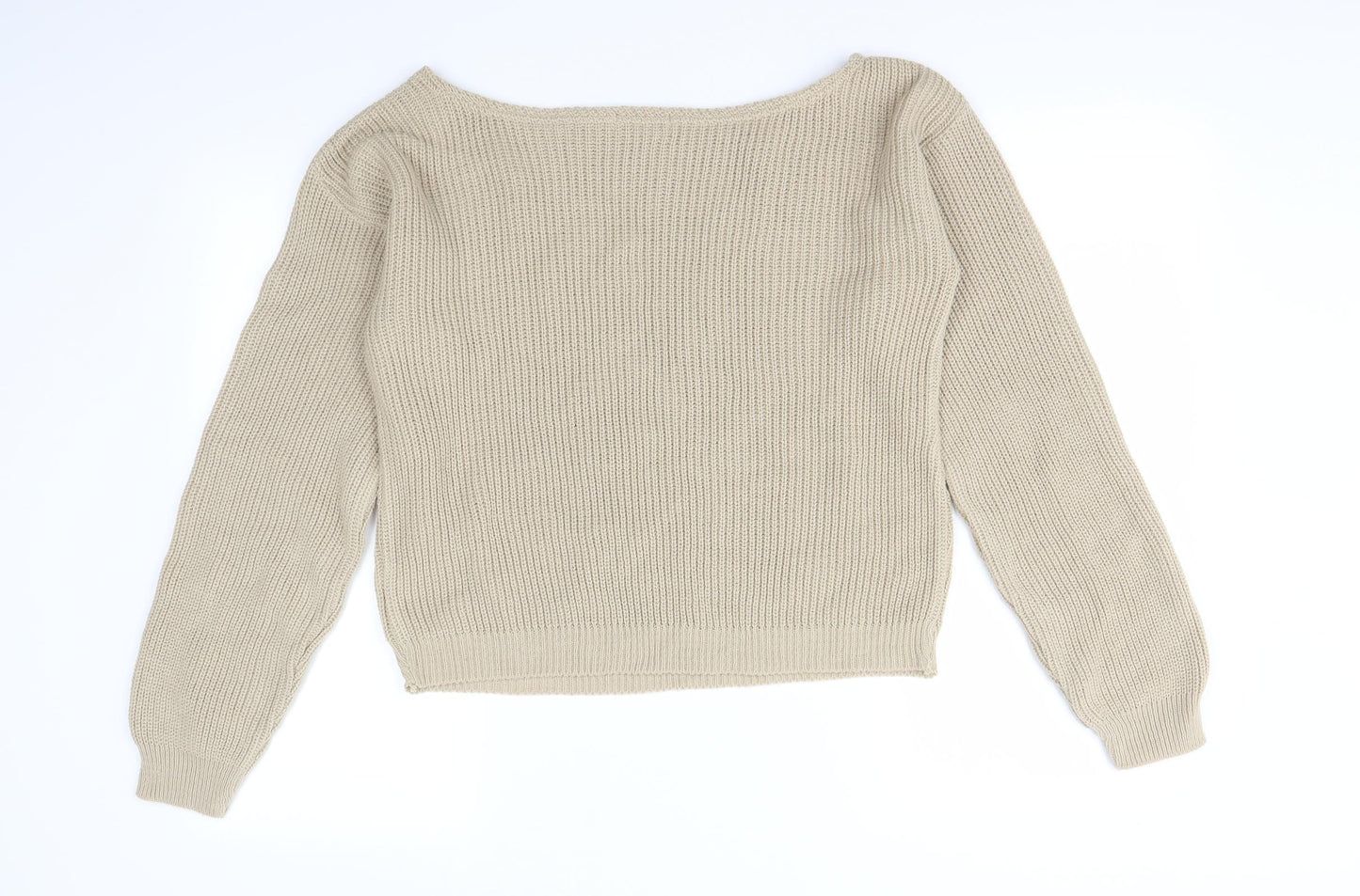 Pretty little thing Womens Ivory   Pullover Jumper Size 8