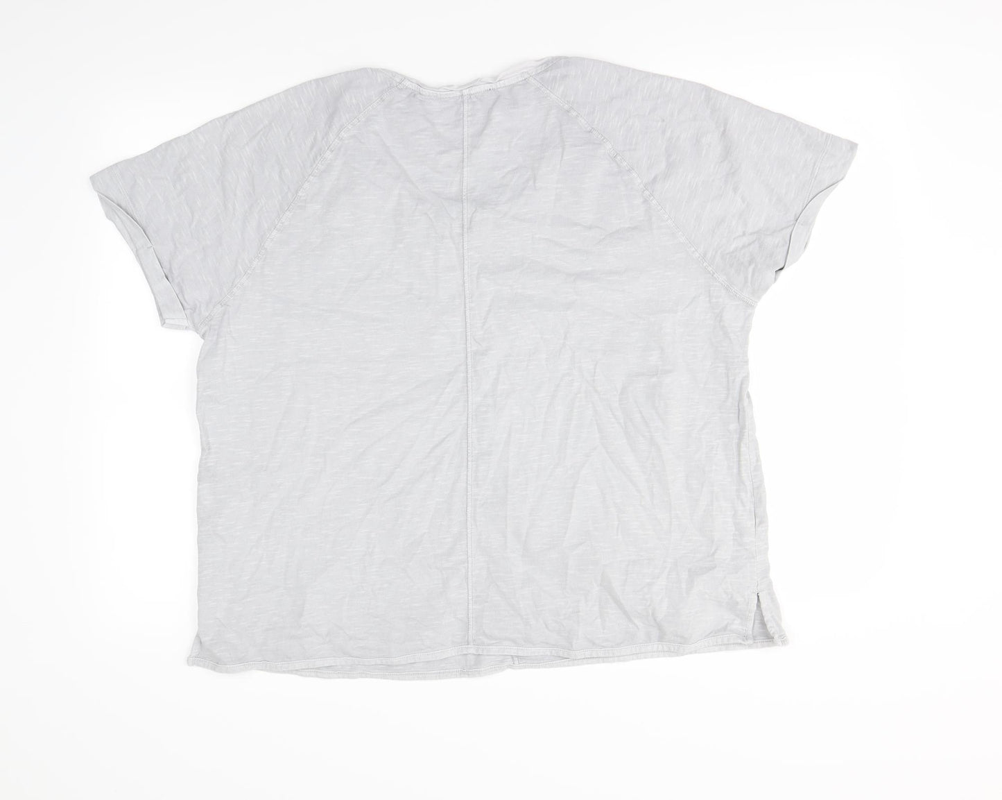 m&s Womens Grey   Basic Blouse Size 18