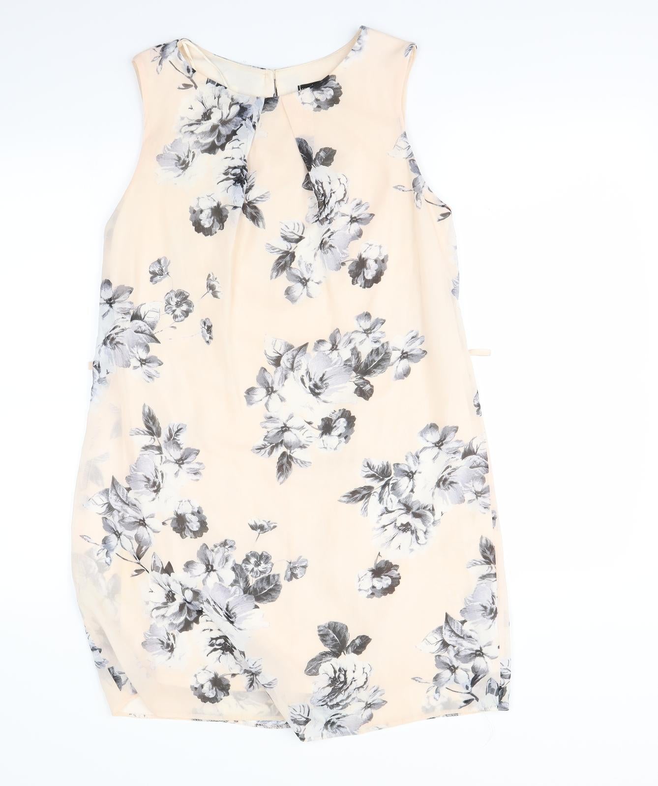 Atmosphere Womens Pink Floral  Fit & Flare  Size 10