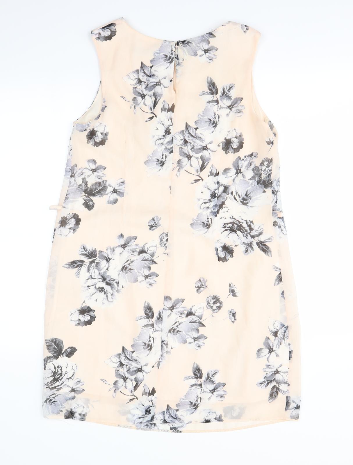 Atmosphere Womens Pink Floral  Fit & Flare  Size 10