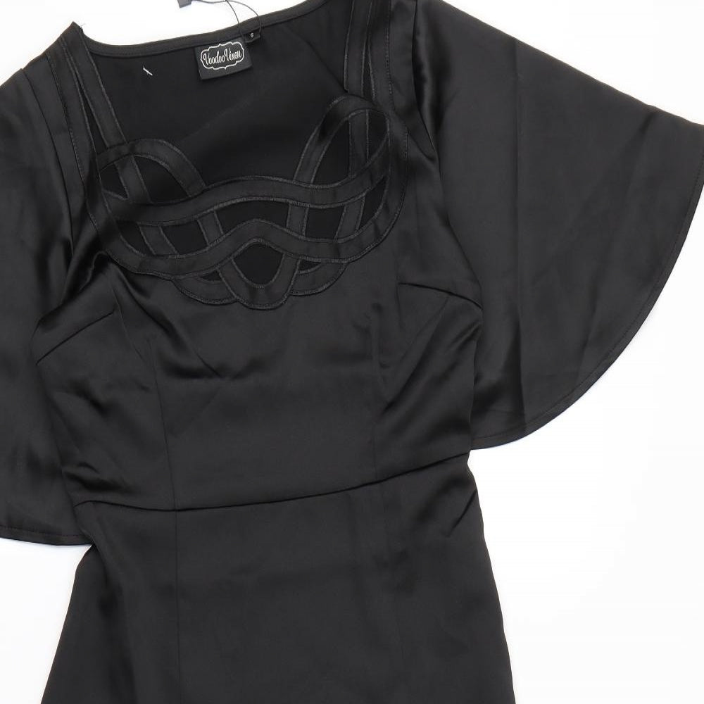 Voodoo Vixen Womens Black   Slip Dress  Size S