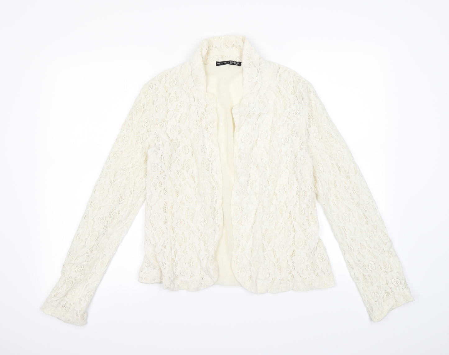 Atmosphere Womens Ivory   Jacket  Size 16