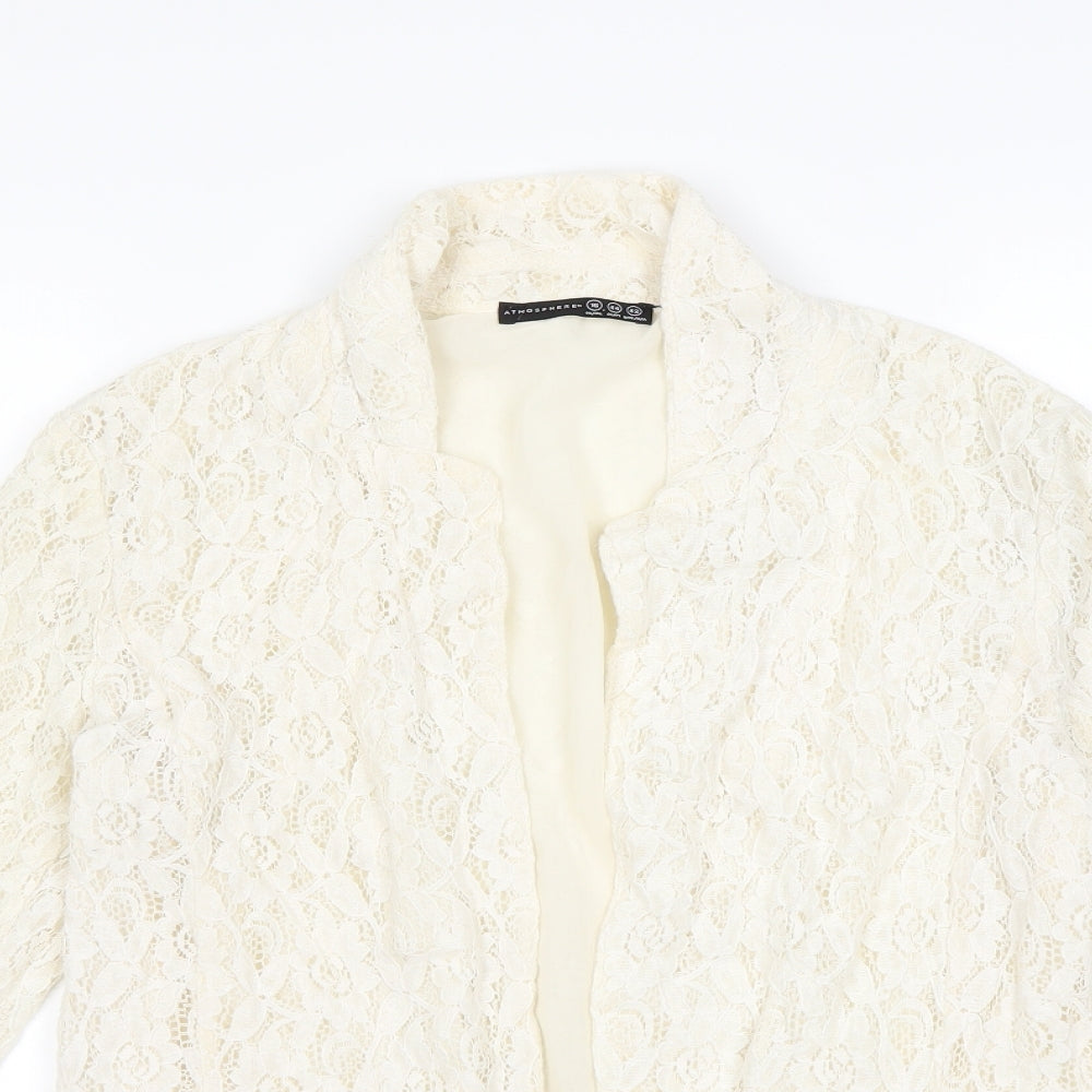 Atmosphere Womens Ivory   Jacket  Size 16