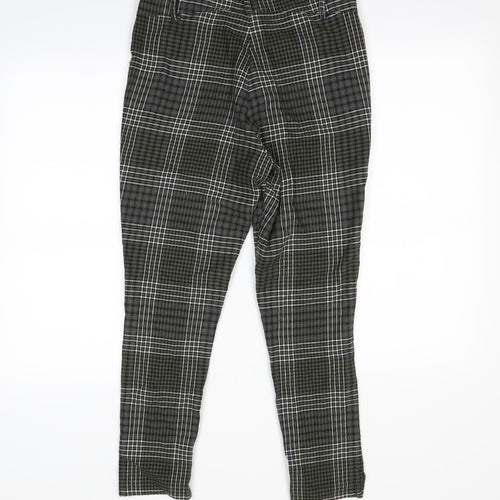 MOTIVI Womens Green Check  Dress Pants Trousers Size 6 L25 in