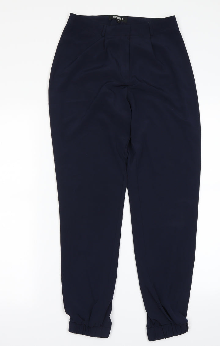 Missguided Womens Blue   Dress Pants Trousers Size 6 L27 in