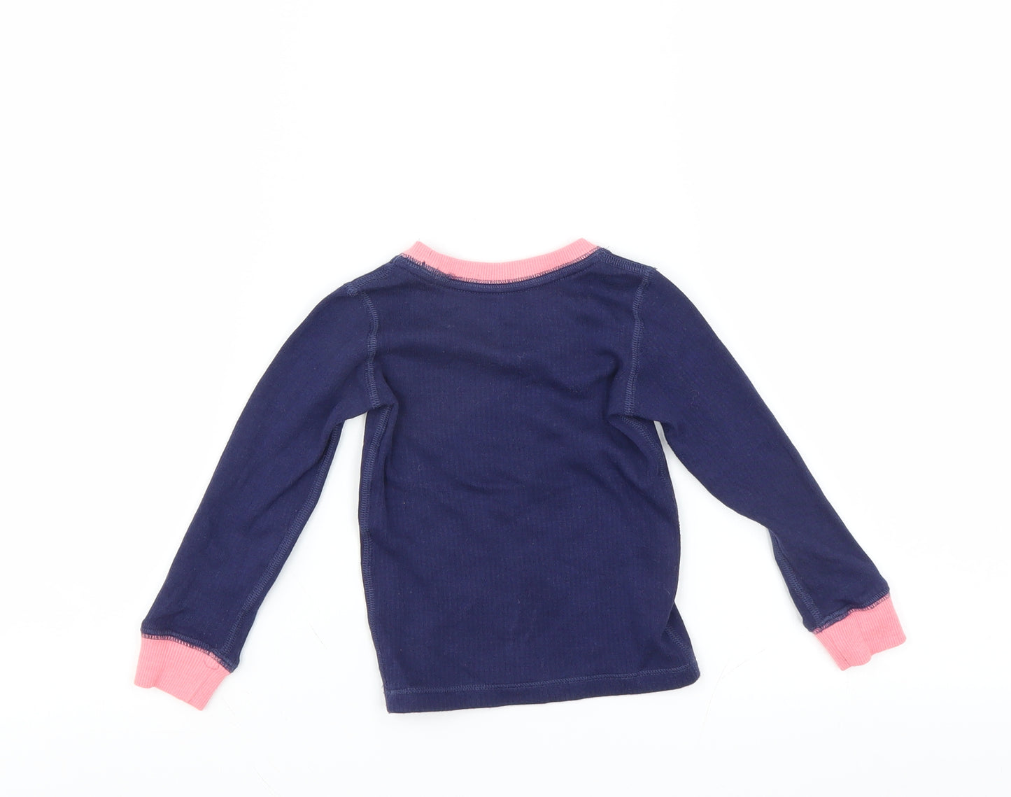 Marks and Spencer Girls Blue   Basic T-Shirt Size 18-24 Months