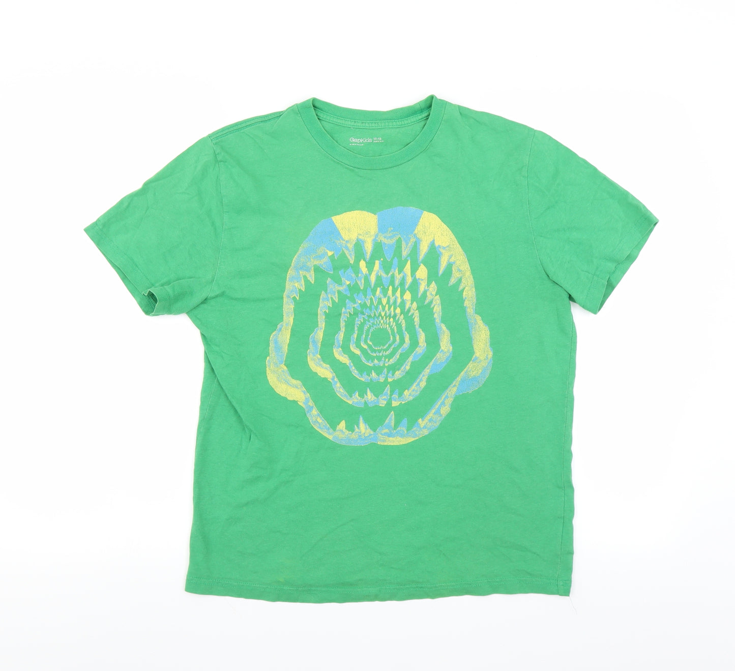 Gap Kids Boys Green   Basic T-Shirt Size 12-13 Years