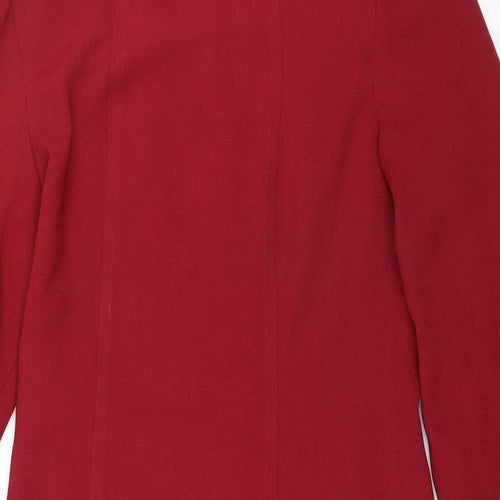 Talbots Womens Red   Pencil Dress  Size 12