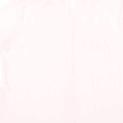 Marks and Spencer Womens Pink   Basic Button-Up Size 14