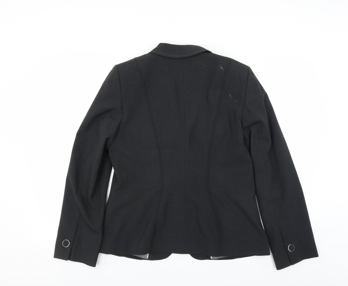 Marks and Spencer Womens Grey   Jacket Suit Jacket Size 14