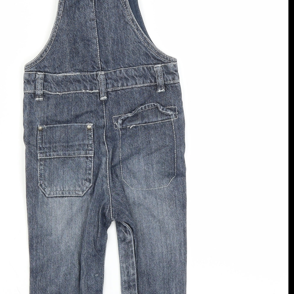 Vertbaudet Boys Blue   Dungaree Outfit/Set Size 18 Months