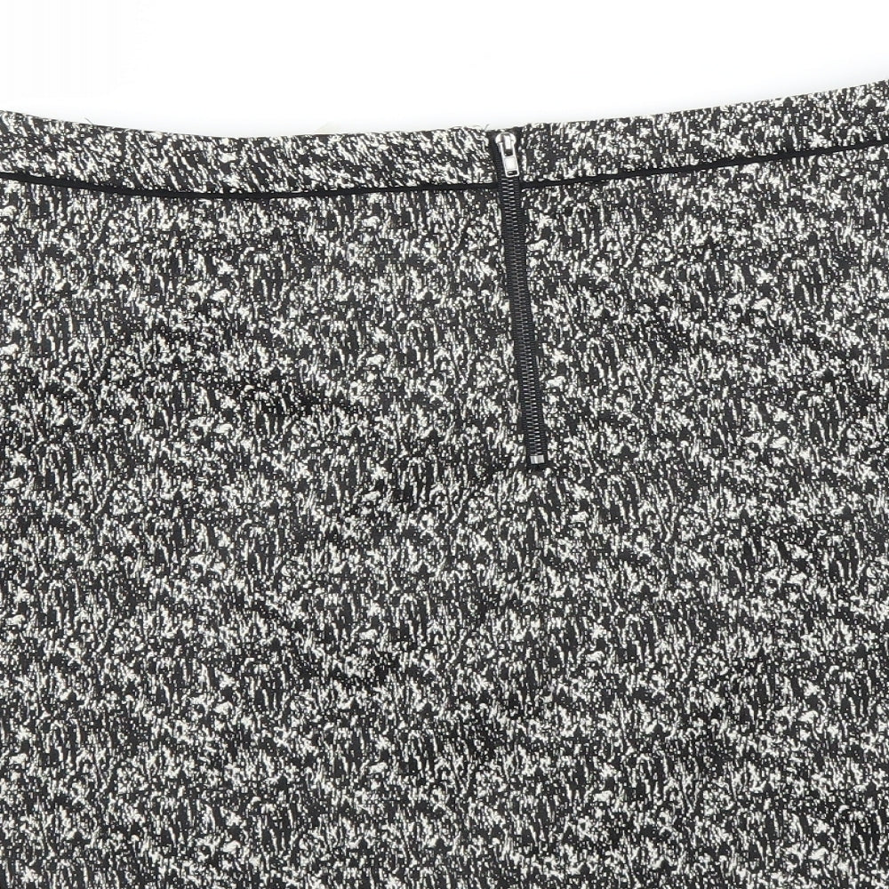 Wallis Womens Grey   A-Line Skirt Size 12