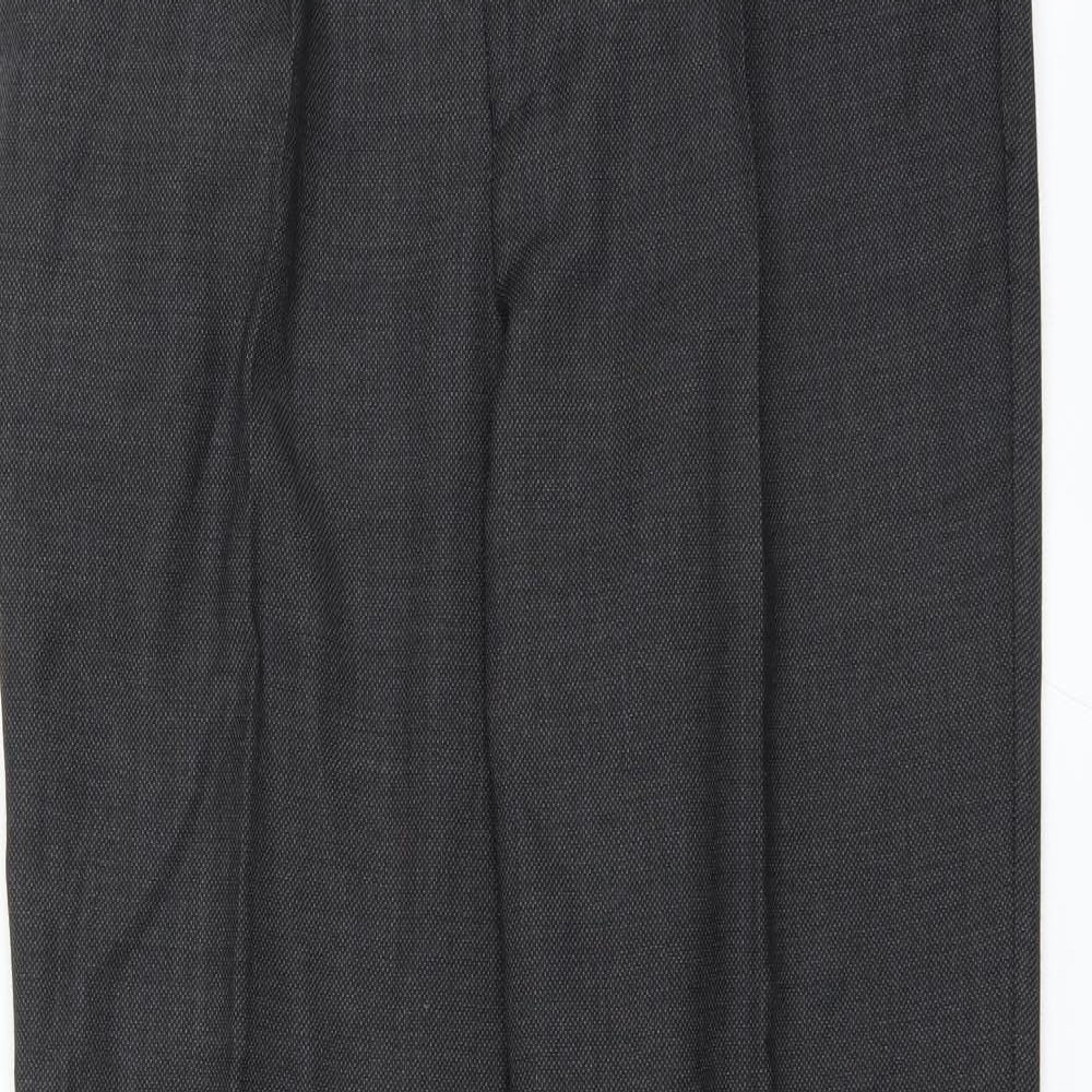 Preworn Mens Grey   Trousers  Size 32 in L34 in - LONG LEG