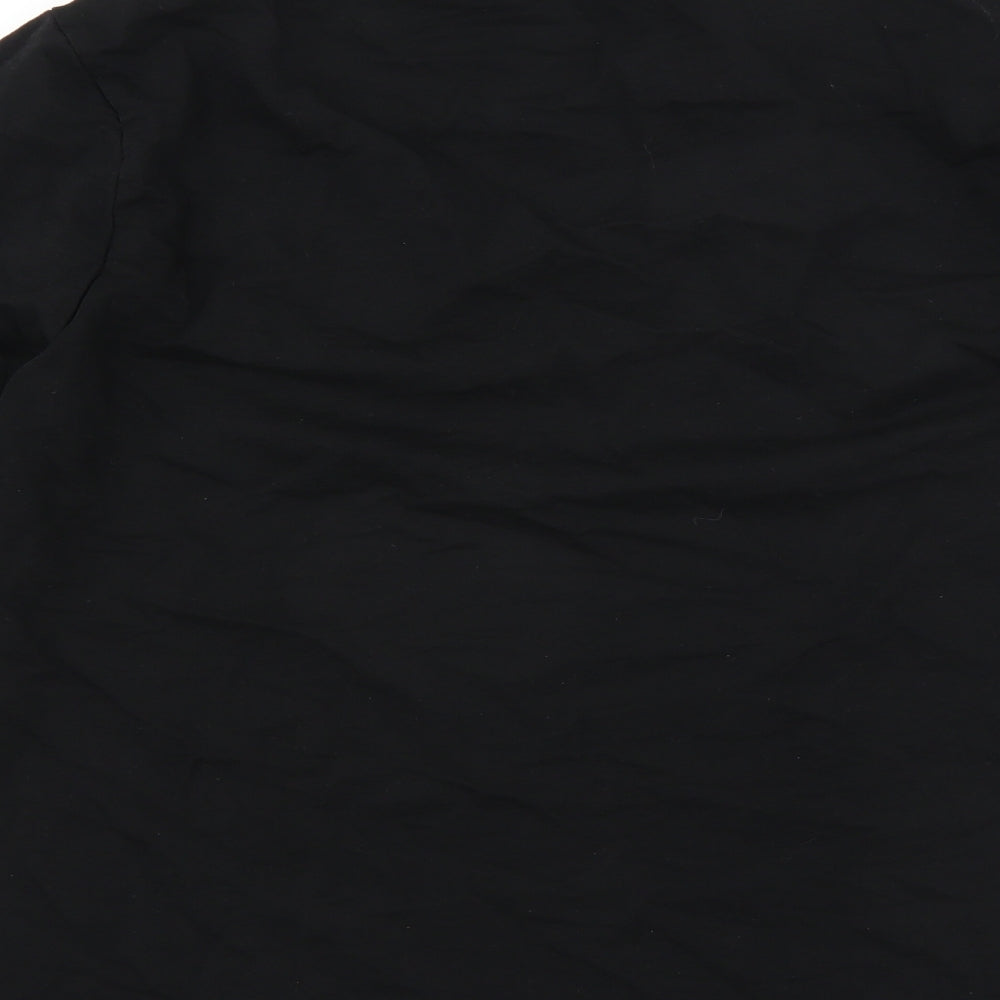 LC Waikiki Mens Black    T-Shirt Size L