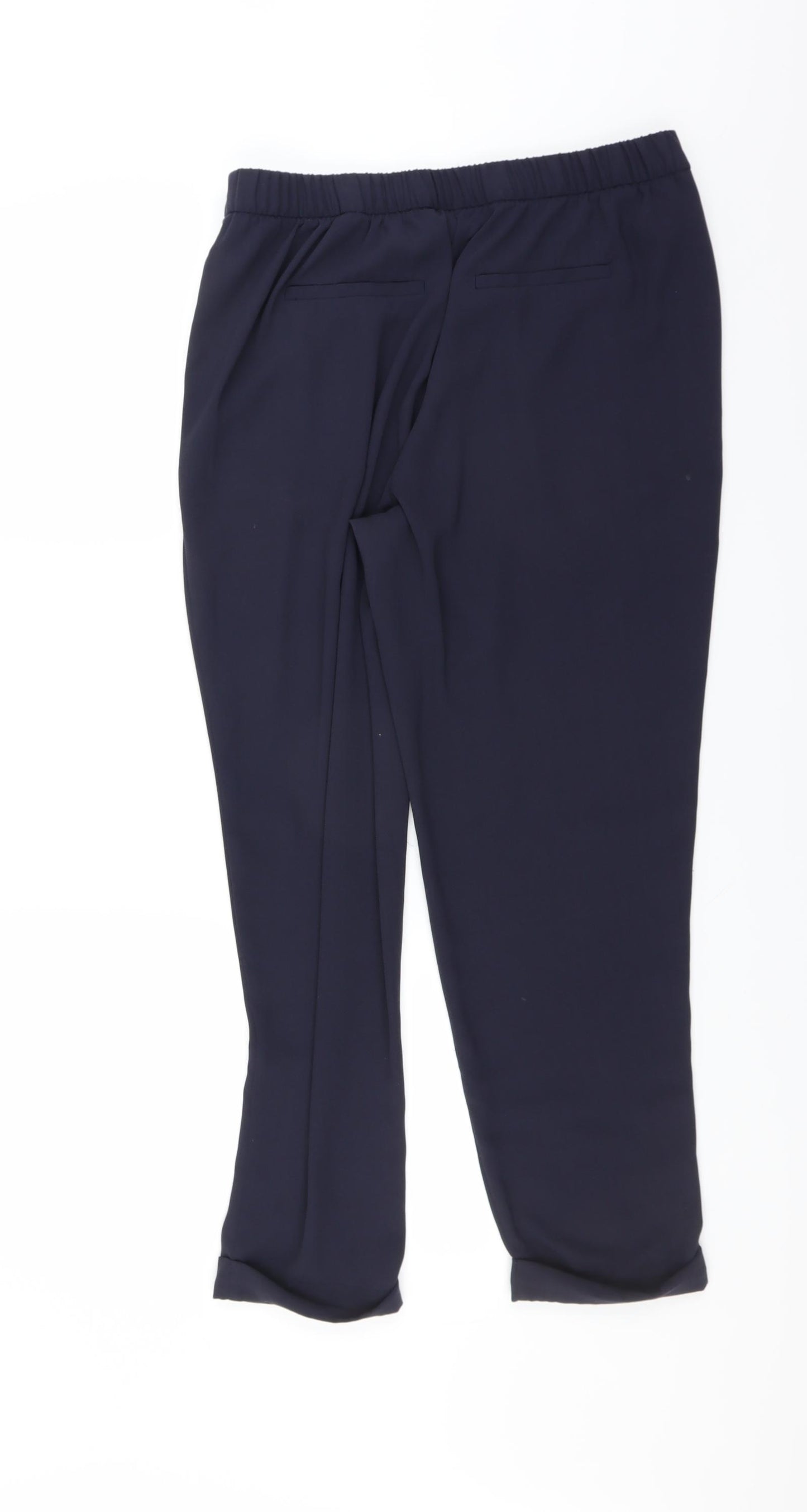 Marks and Spencer Womens Blue   Trousers  Size 12 L26 in