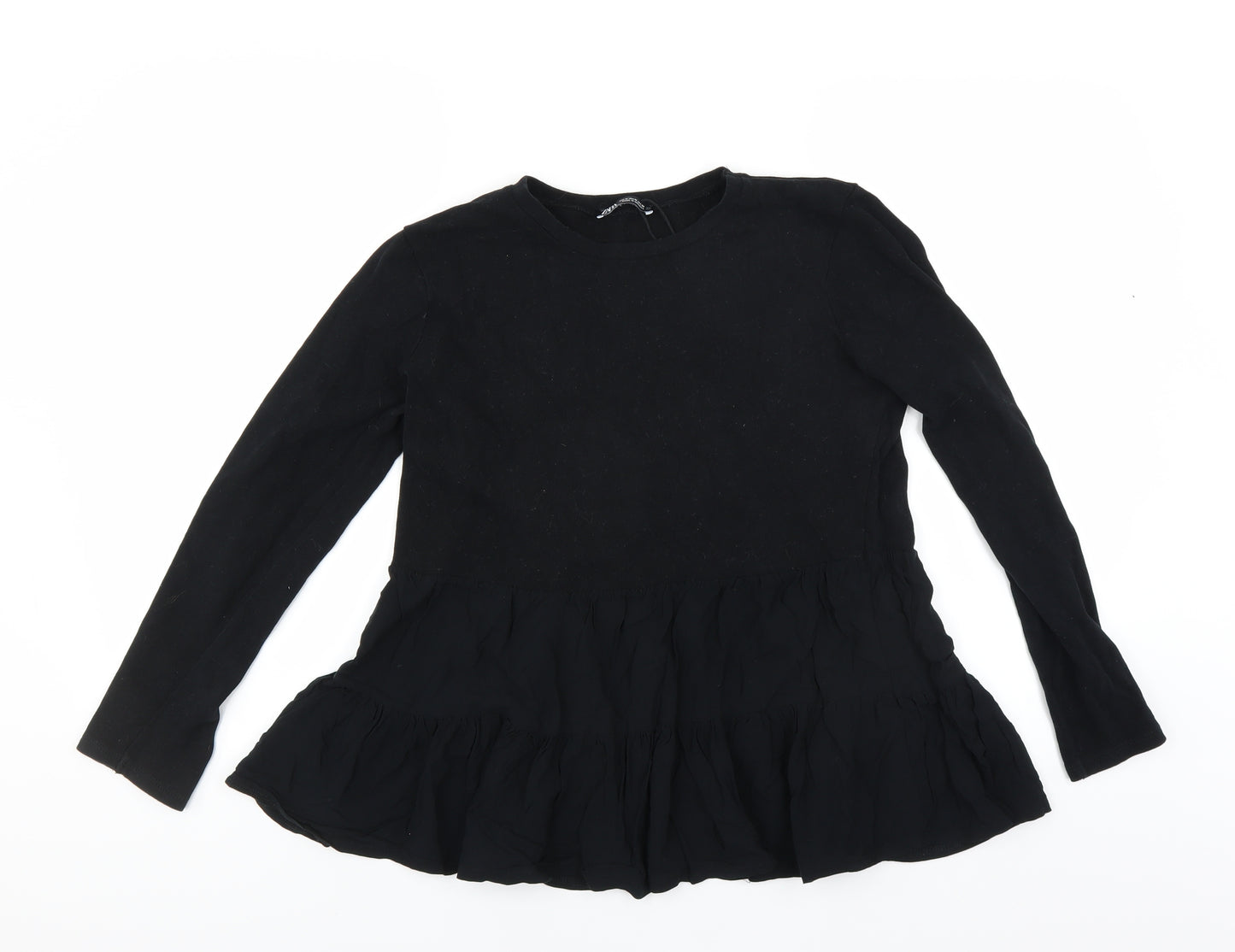 Zara Womens Black   Pullover Jumper Size M
