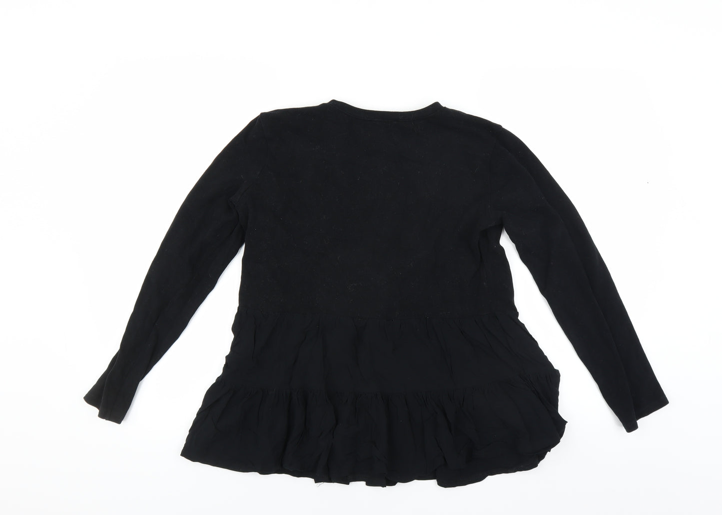 Zara Womens Black   Pullover Jumper Size M