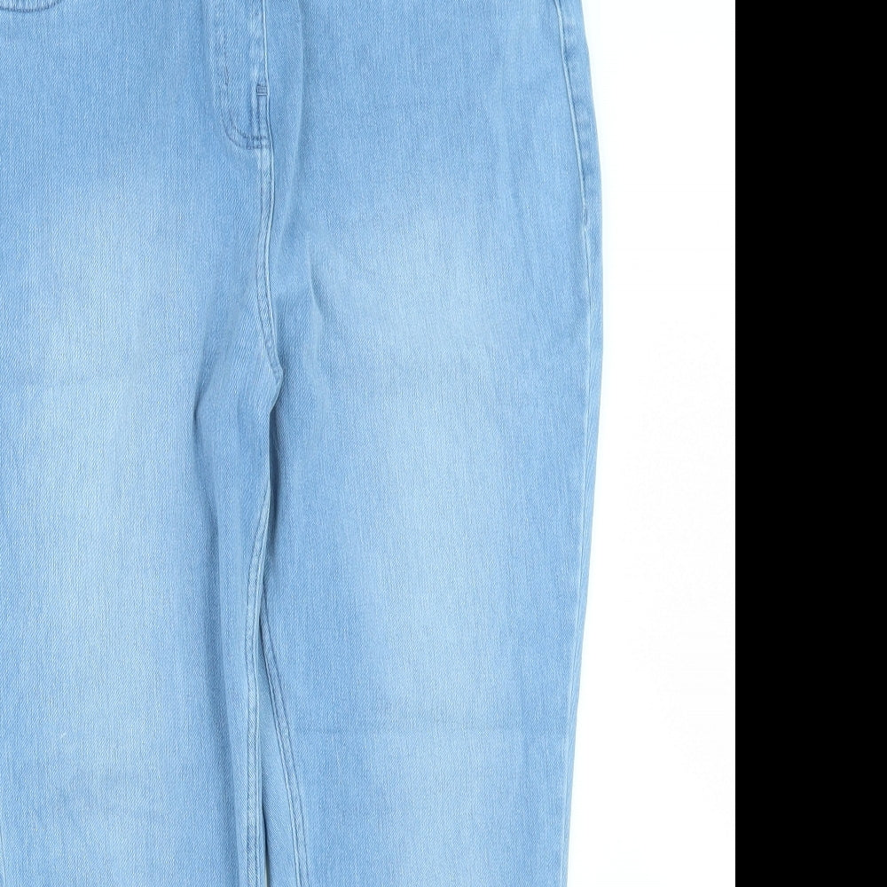 NEXT Womens Blue   Cropped Jeans Size 18 L38 in