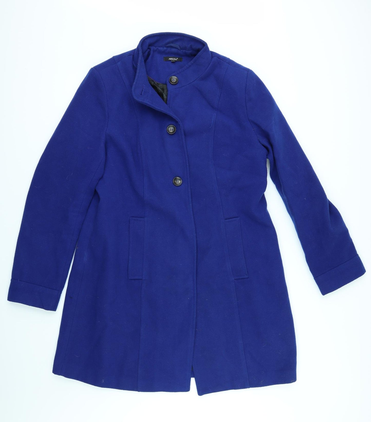 ASSUII Womens Blue   Overcoat Coat Size 3XL