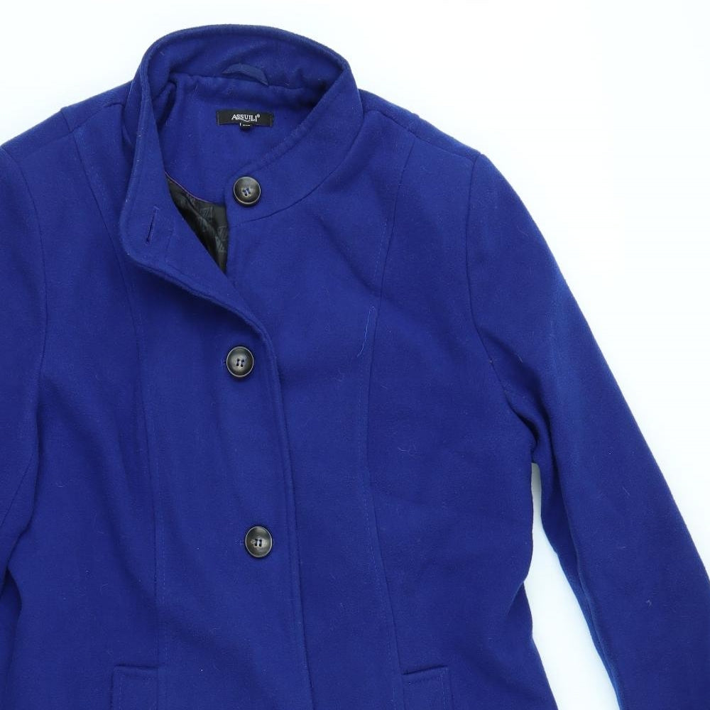 ASSUII Womens Blue   Overcoat Coat Size 3XL