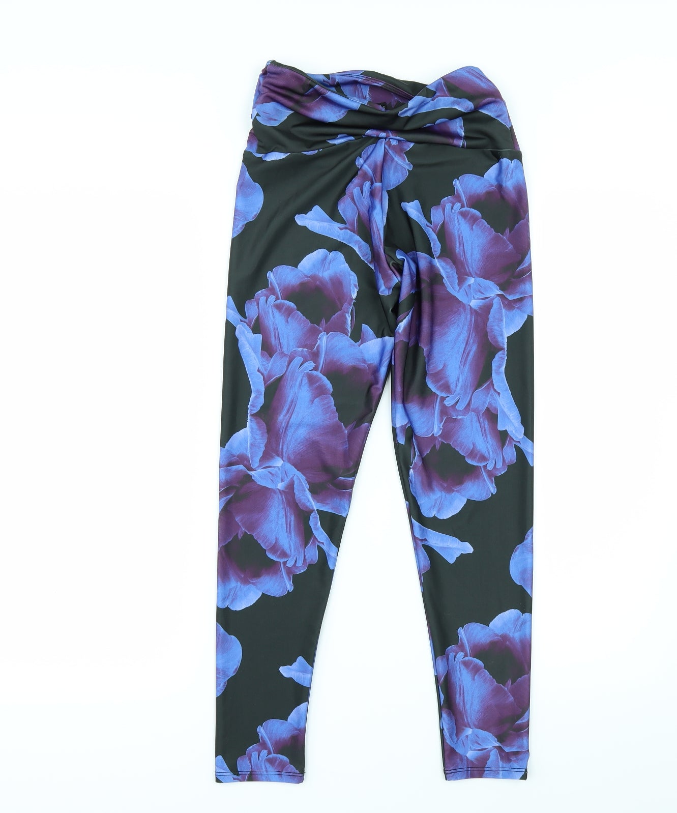 Onzie Womens Black Flecked  Compression Leggings Size S L26 in