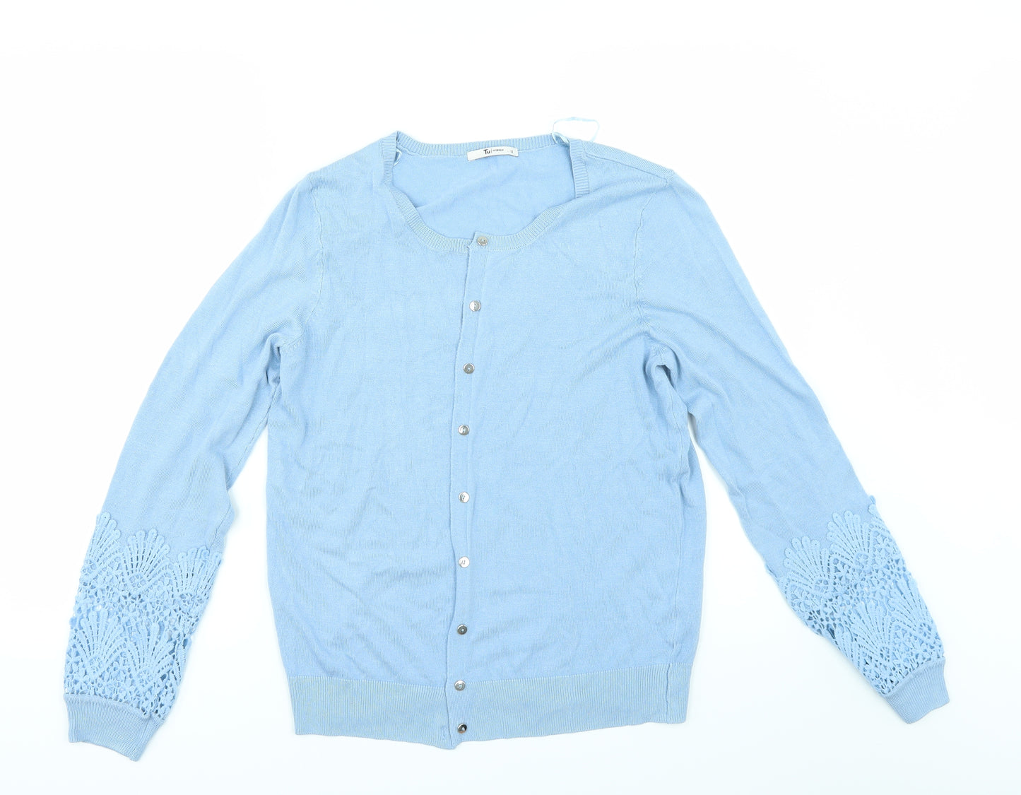 TU Womens Blue   Cardigan Jumper Size 12