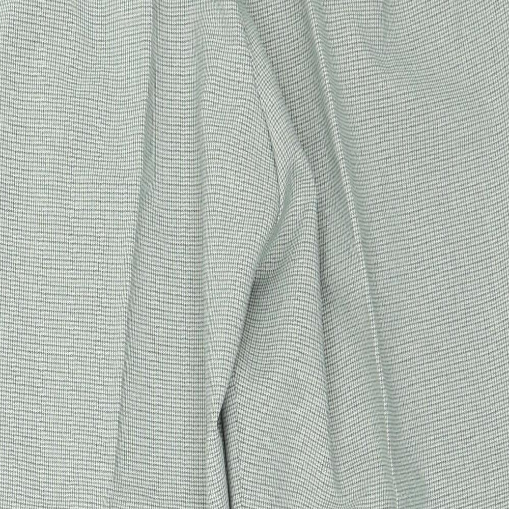Berkertex Womens Beige Check  Trousers  Size 18 L28 in