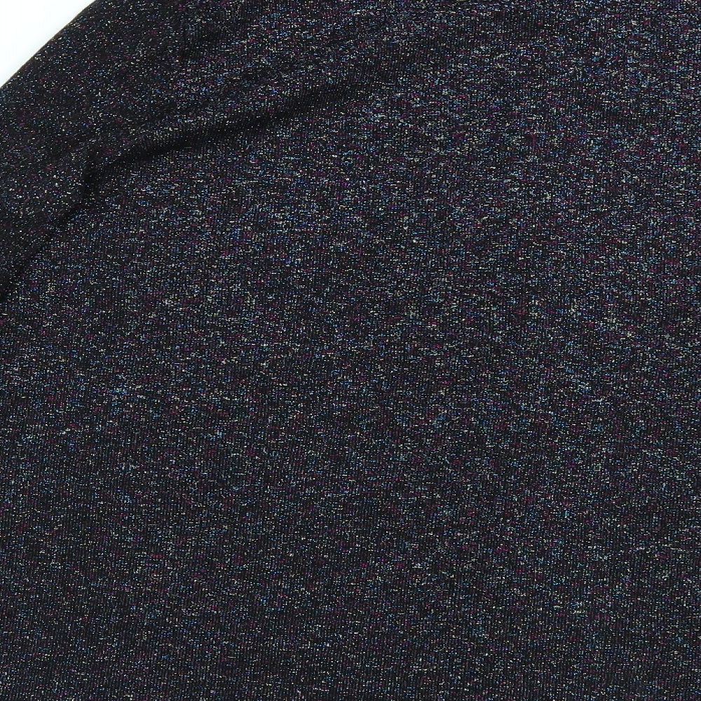 TU Womens Black   Pullover Jumper Size 16  - Shaped hem